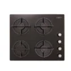 186325-1600-1600 ESTUFA DE EMPOTRAR CRISTAL NEGRO 60X51CM HIERRO FUNDIDO GAS NATURAL.