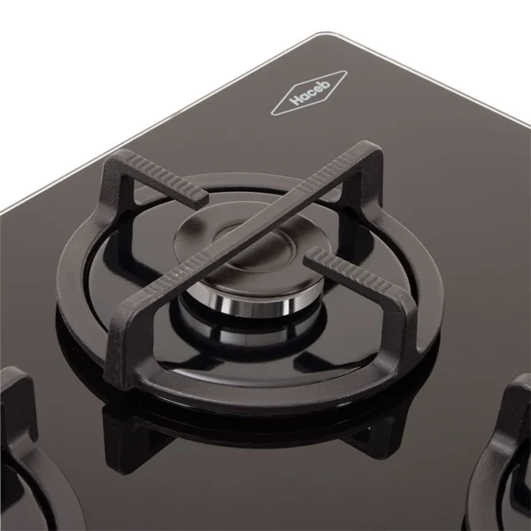 186328-1600-1600 ESTUFA DE EMPOTRAR CRISTAL NEGRO 60X51CM HIERRO FUNDIDO GAS NATURAL.