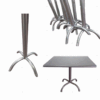 BASE MESA ARAÑA 4 PATAS EN ACERO INOX. 304L