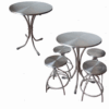 BASE RAMILLETE 1 BASE MESA RAMILLETE EN ACERO INOX. 304L