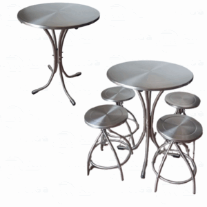 BASE MESA RAMILLETE EN ACERO INOX. 304L