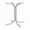 BASE RAMILLETE BASE MESA RAMILLETE EN ACERO INOX. 304L