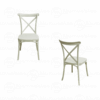 SILLA PLASTICA CROSS BACK